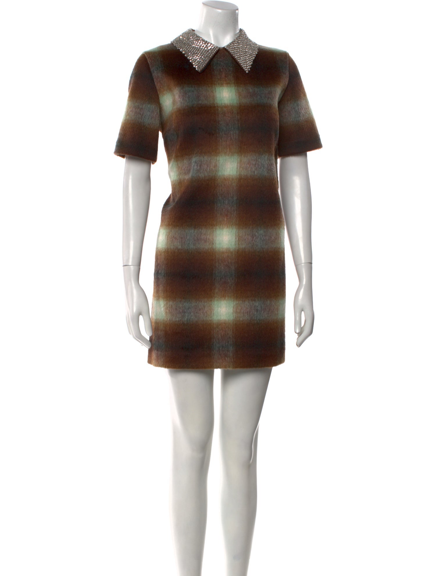 Nº 21 Faux Fur Mini Dress